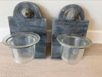 Bakjes voor planten kandelaar kaarsen tuin of woonkamer beschikbaar voor biedingen
