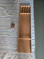 Kleine Sjoelbak 119x28cm, Hobby en Vrije tijd, Gezelschapsspellen | Bordspellen, Een of twee spelers, Ophalen, Gebruikt, Reisspel