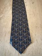 Rabobank 100 Jaar Jubileum Stropdas, Ophalen of Verzenden, Zo goed als nieuw, Blauw, Met patroon