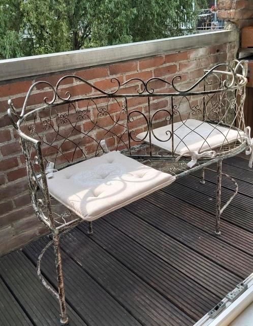 Leuk tête-a-tête tuinbankje van merk Clayre en Eef; NIEUW!, Tuin en Terras, Tuinbanken, Nieuw, Ophalen