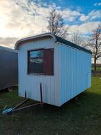 Pipowagen schaftkeet bouwkeet schaftwagen tinyhouse, Ophalen of Verzenden, Zo goed als nieuw