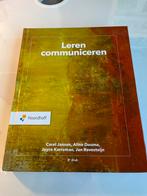 Leren Communiceren - Noordhoff - 8e druk, Boeken, Ophalen, Gamma, Zo goed als nieuw, HBO