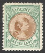 Nederland NVPH nr 45 ongebruikt Prinses Wilhelmina 1896, Postzegels en Munten, Postzegels | Nederland, Verzenden, T/m 1940, Postfris