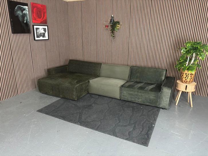 GRATIS LEVERING UMIX Brooklyn Loungebank 340x160 GEREINIGD, Huis en Inrichting, Banken | Bankstellen, Zo goed als nieuw, Hoekbank