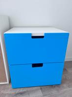 Ikea stuva ladekast blauw, Minder dan 75 cm, 50 tot 70 cm, Zo goed als nieuw, Ophalen