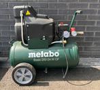 Metabo Basic 250-24 W OF inclusief Contimac pneumatic haspel, Doe-het-zelf en Verbouw, Compressors, 6 tot 10 bar, Ophalen of Verzenden