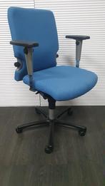 Bureaustoel Haworth Comforto 77 lichtblauw, Ophalen, Blauw, Zo goed als nieuw, Bureaustoel
