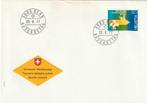Poststuk Zwitserland FDC. 1977. Zie afbeelding., Ophalen of Verzenden, Envelop