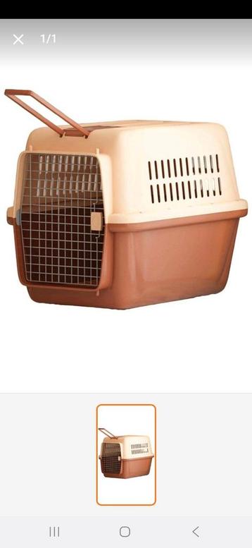 hondentransportbox/hondenbench voor grote hond beschikbaar voor biedingen