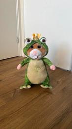 Grote albert heijn  AH hamster knuffel prins/ kikker/lus me, Ophalen of Verzenden, Zo goed als nieuw, Overige typen