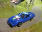 1/43 1982 Pontiac Firebird - blauw, Ophalen of Verzenden, Zo goed als nieuw, Auto, Overige merken