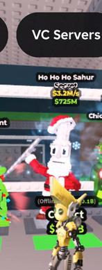 Hoho sahur sab, Eén persoon