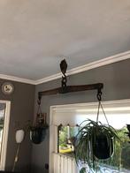 weeg brug  eiken met brons, Antiek en Kunst, Ophalen of Verzenden