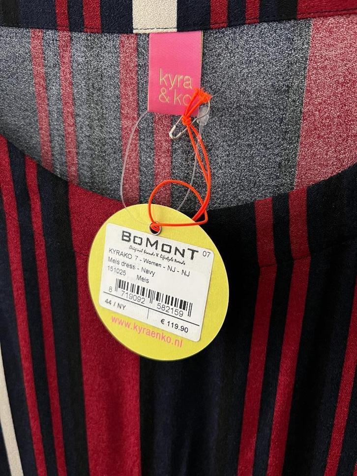 NIEUW Kyra & Co jurk tuniek model Meis XXL, Kleding | Dames, Jurken, Nieuw, Maat 42/44 (L), Blauw, Knielengte, Verzenden