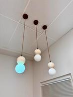 3 delig set marmer lampen., Huis en Inrichting, Ophalen of Verzenden, Zo goed als nieuw, Minder dan 50 cm, Overige materialen