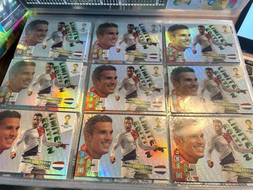 Limited Edition Robin van Persie tradingcard WK 2014 – Uniek, Hobby en Vrije tijd, Stickers en Plaatjes, Zo goed als nieuw, Plaatje