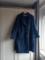 Donkerblauwe mantel - Maat 50, Kleding | Dames, Jassen | Winter, Promiss, Blauw, Maat 46/48 (XL) of groter, Ophalen of Verzenden