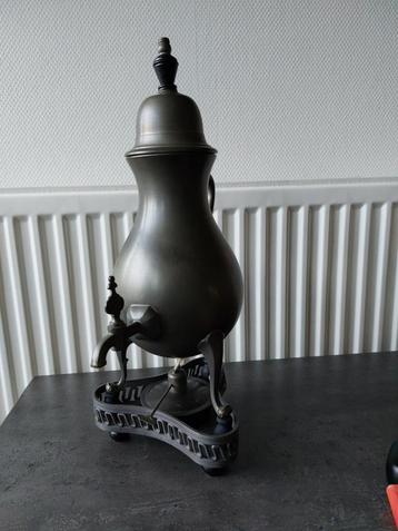 Tinnen thee set   beschikbaar voor biedingen