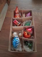 ~ Oude Glazen Kerstballen Feathertree Kerstballetjes, Antiek en Kunst, Curiosa en Brocante, Ophalen of Verzenden