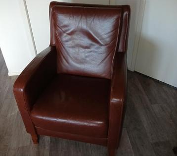 Mooie Leren Fauteuil beschikbaar voor biedingen