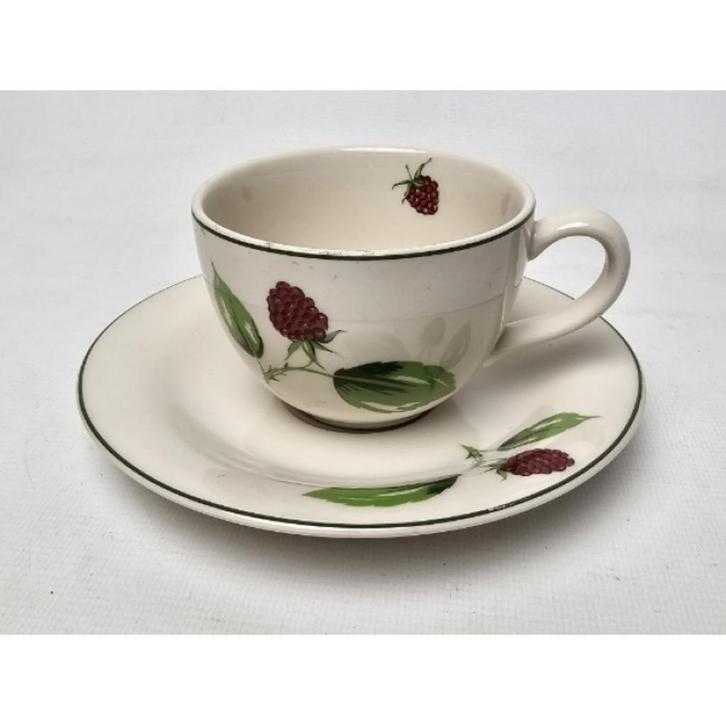 # van Cleef kop en schotels. We hebben er 8 van, Huis en Inrichting, Keuken | Servies, Zo goed als nieuw, Kop(pen) en/of Schotel(s)