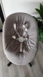 Stokke / Evomove Nomi kinderstoel met Newborn set, zwart, Ophalen of Verzenden, Gebruikt, Meegroeistoel, Gordel(s)