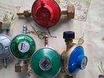 6 nieuwe drukmeters gas 50 bar en 30 bar nooit gebruiky, Ophalen of Verzenden, Zo goed als nieuw