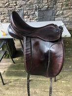 Engels dressuur/showzadel, bruin., Dieren en Toebehoren, Paarden en Pony's | Zadels, Ophalen of Verzenden, Gebruikt, Dressuur