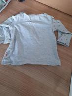 Grijs shirtje met uil maat 74 h, Shirtje of Longsleeve, Ophalen of Verzenden, Jongetje of Meisje, Zo goed als nieuw
