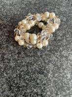 Armband 3rijig parels / nieuw, Sieraden, Tassen en Uiterlijk, Armbanden, Ophalen of Verzenden, Nieuw, Overige materialen
