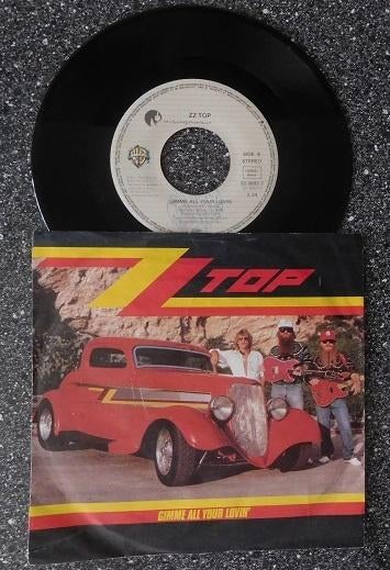 ZZ Top - gimme all your lovin' (vanaf € 5,00), Cd's en Dvd's, Vinyl Singles, 7 inch, Single, Ophalen of Verzenden, Zo goed als nieuw
