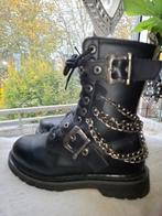 Demonia Bolt 250 Boots - Maat 40, Kleding | Dames, Schoenen, Ophalen, Hoge laarzen, Zwart, Gedragen