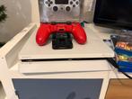 Ps4 slim white edition, Spelcomputers en Games, Spelcomputers | Xbox One, Ophalen, Zo goed als nieuw, 500 GB, Met 2 controllers