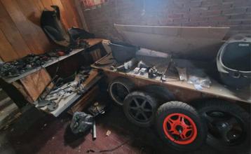 partij scooter onderdelen minarelli Piaggio aerox beta jog  beschikbaar voor biedingen