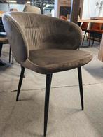 Velvet Stoelen - outlet, Huis en Inrichting, Stoelen, Ophalen, Bruin, Nieuw, Stof