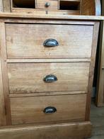 Teak buffetkast, grutterskast, apothekerskast, boekenkast, Huis en Inrichting, Kasten | Buffetkasten, Ophalen, 200 cm of meer