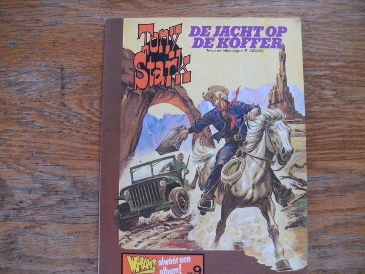 De Jacht op de Koffer. Tony Stark. E. Aidansan Morgane., Boeken, Stripboeken, Zo goed als nieuw, Eén stripboek, Ophalen of Verzenden