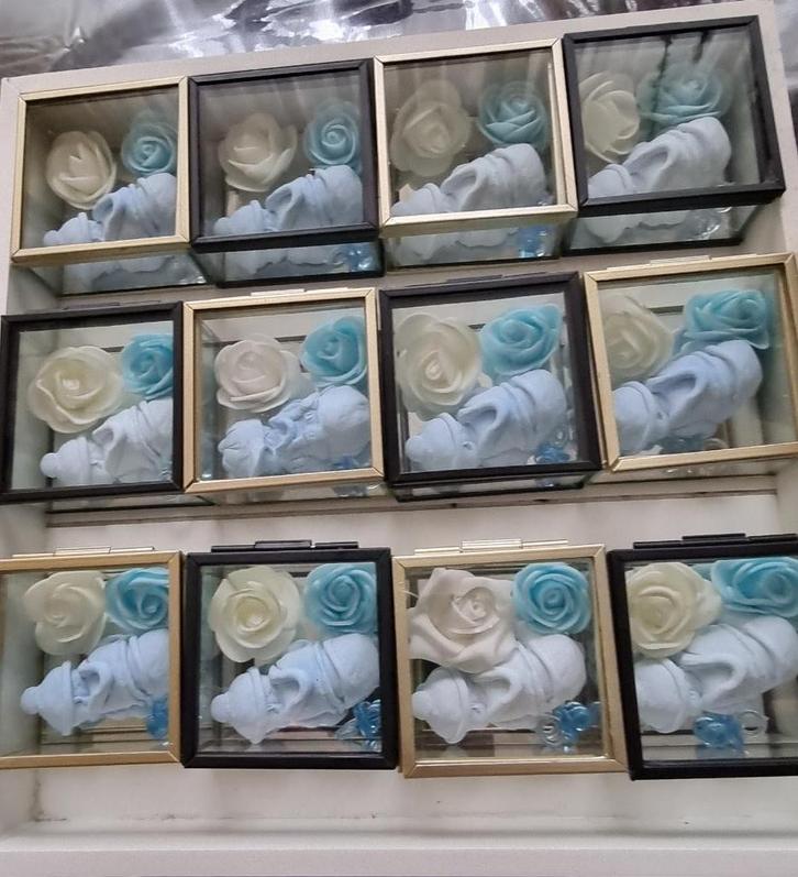 luxe geboorte bedankjes, 24 stuks, Kinderen en Baby's, Kraamcadeaus en Geboorteborden, Nieuw, Ophalen of Verzenden