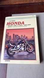 Honda shadow 1100 cc V-Twin. 1985-1990, Motoren, Handleidingen en Instructieboekjes, Ophalen of Verzenden, Honda