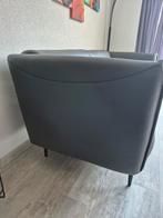 Twee leren banken zgan., Huis en Inrichting, Banken | Bankstellen, Ophalen, Zo goed als nieuw, 75 tot 100 cm