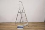 4-Treeds Aluminium Huishoudtrap van Excelsior, Doe-het-zelf en Verbouw, Ladders en Trappen, Ophalen of Verzenden, Niet ingevuld