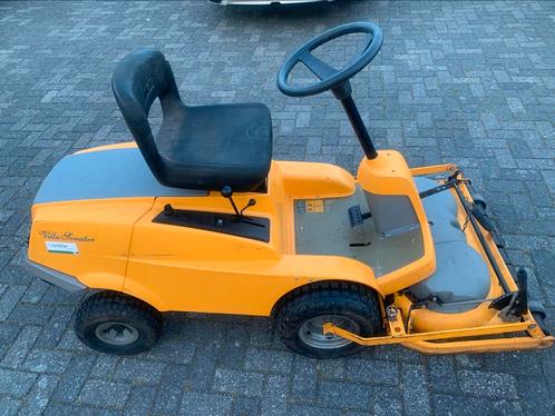 Stiga  villa Senator zitmaaier, Tuin en Terras, Zitmaaiers, Gebruikt, 90 tot 120 cm, Elektrische starter, Ophalen