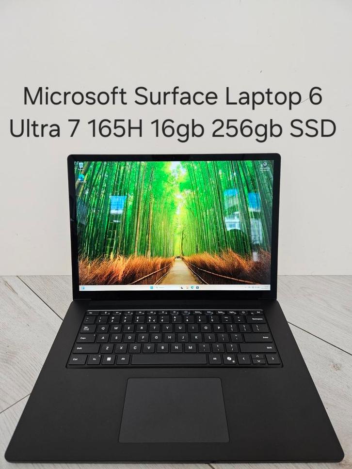 Nieuw met installatie: Microsoft Surface Laptop 6 ultra 7, Computers en Software, Windows Laptops, Nieuw, 15 inch, SSD, 4 Ghz of meer