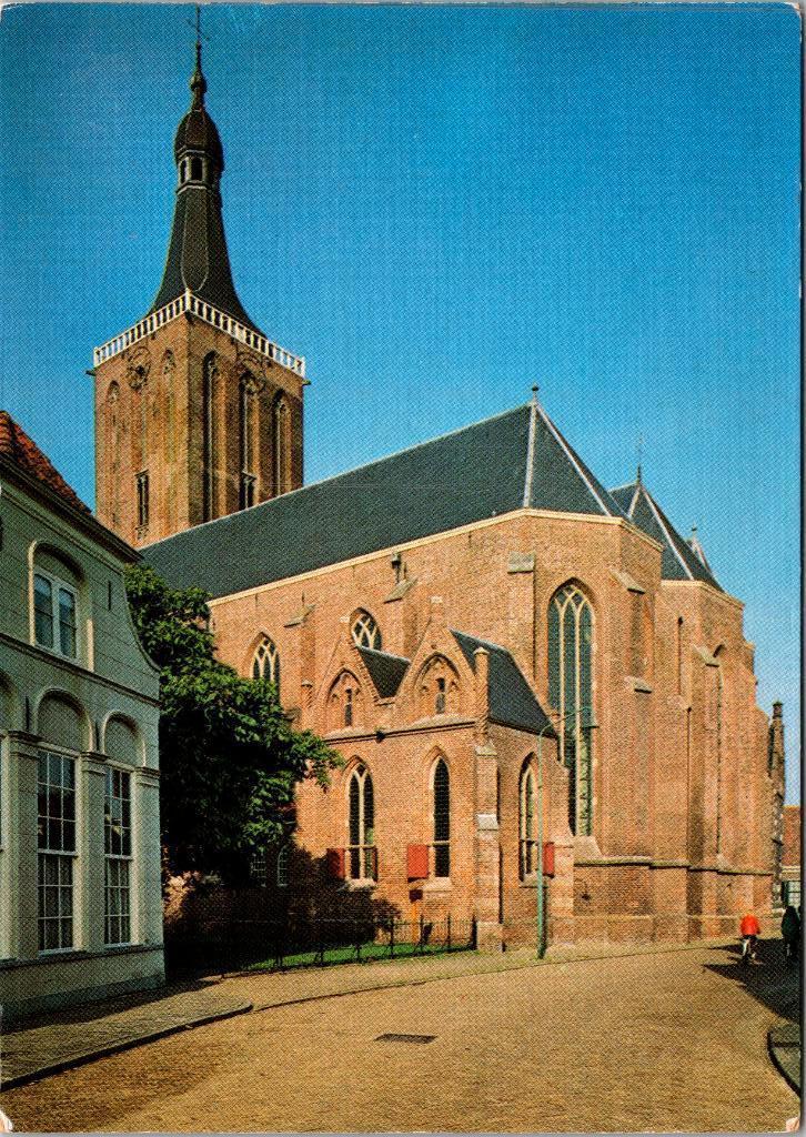Grote of Stefanuskerk Hasselt - 6 ansichtkaarten, Verzenden, 1960 tot 1980, Ongelopen, Overijssel