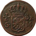 Zweden 1/6 öre S.M. 1718 (schaars), Postzegels en Munten, Ophalen of Verzenden, Overige landen, Losse munt