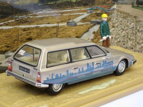 Citroen CX Break Architect Atlas diorama 1:43, Hobby en Vrije tijd, Modelauto's | 1:43, Nieuw, Auto, Overige merken, Ophalen of Verzenden