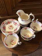 Vintage Theeservies met Bloemenmotief, Ophalen of Verzenden