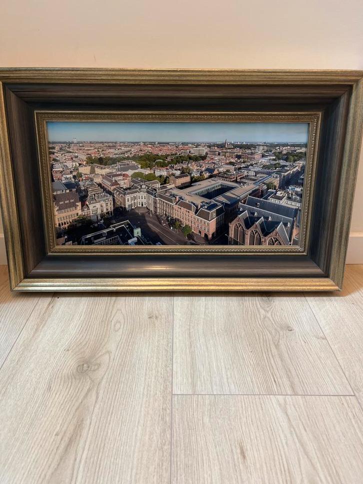 Foto Raad van State Den Haag in Lijst, Huis en Inrichting, Woonaccessoires | Schilderijen, Tekeningen en Foto's, Zo goed als nieuw