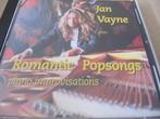 Jan Vayne - Romantic Popsongs - CD piano, Cd's en Dvd's, Ophalen of Verzenden, Zo goed als nieuw