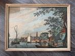 Twee Zichten op Haarlem - Ingelijste Prenten, Ophalen